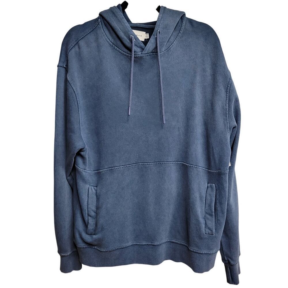 Topman Blue Hoodie Small
